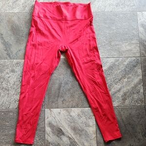 Fabletics Women's Bright Red Leggings